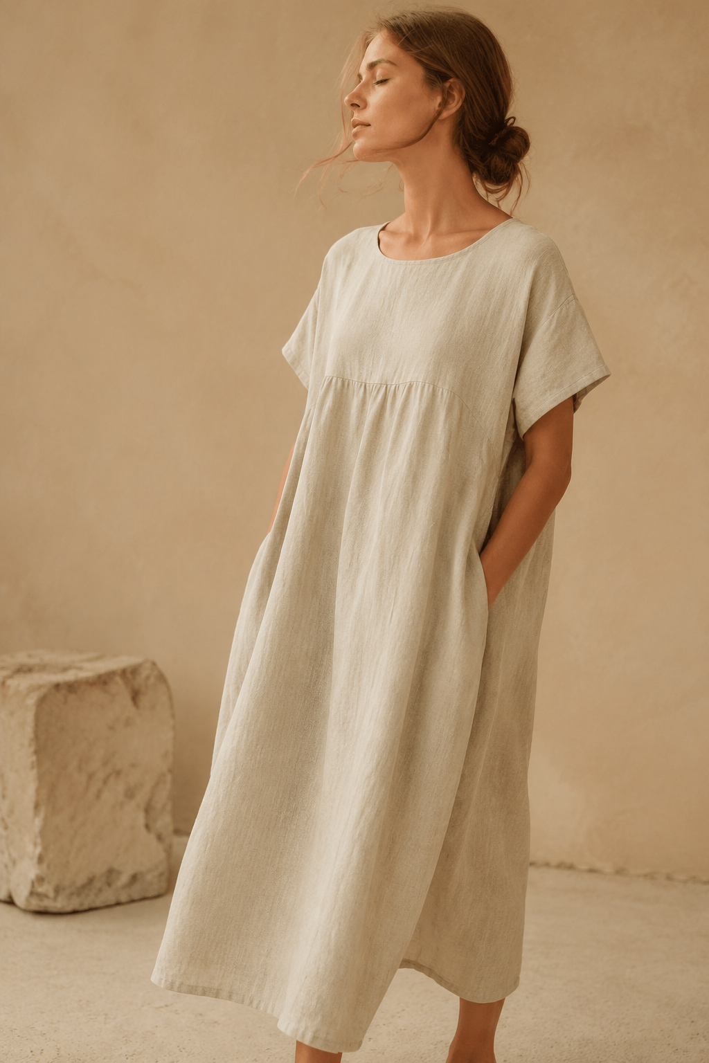 Linen Easy Dress