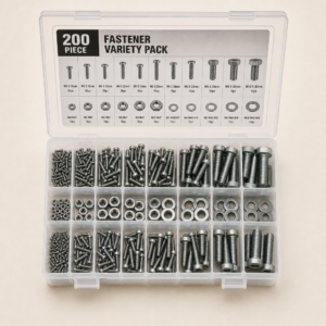 Fastener Variety Pack 200pcs